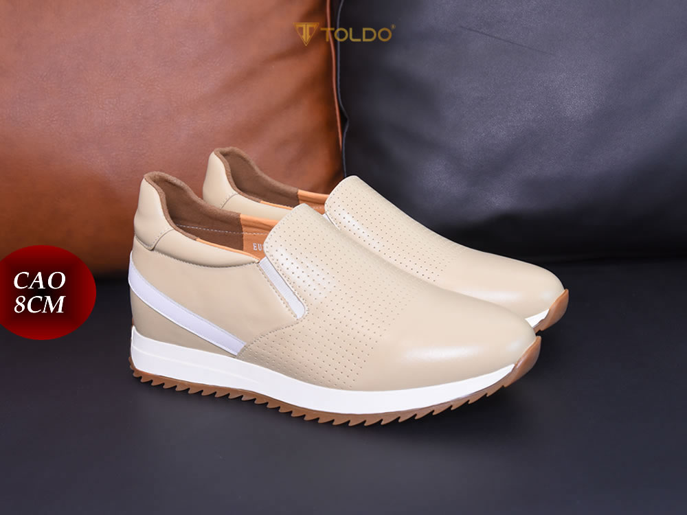 Giày cao 8cm thể thao da thật SC1044 1